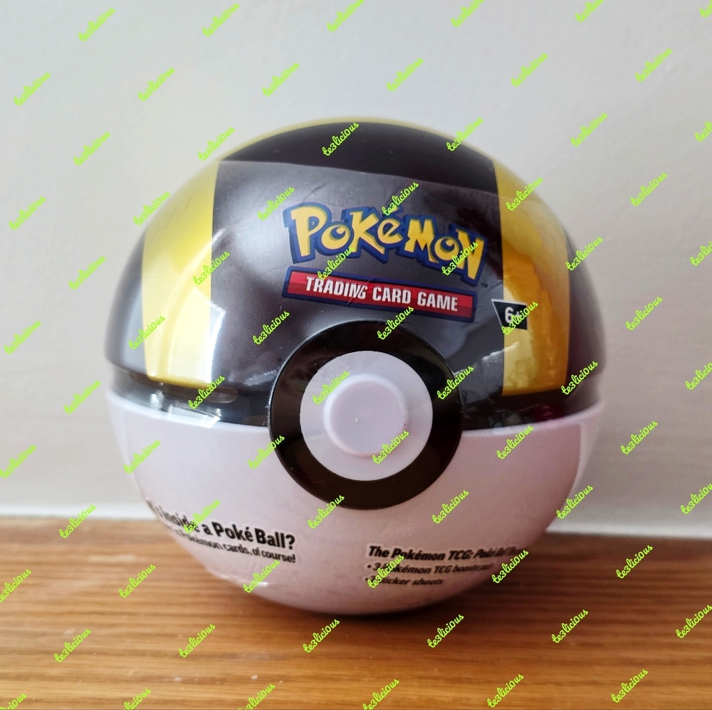 POKÉMON TCG: POKÉMON POKÉ BALL ULTRA BLACK TIN TRADING CARD